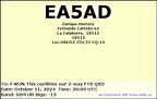 EA5AD 20241011 2009 60M FT8