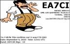 EA7CI 20230909 1201 20M FT8