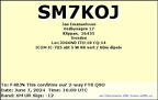 SM7KOJ 20240607 1609 6M FT8