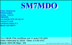 SM7MDO 20250208 1745 20M FT8