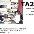TA2ED 20240330 1326 17M FT8