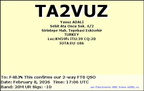 TA2VUZ 20260208 1706 20M FT8