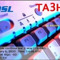 TA3HGL 20250206 1406 20M FT8