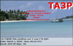 TA3P 20260301 0655 20M FT8