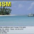 TA4SM 20241031 1945 20M FT8