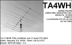 TA4WH 20260124 1812 40M FT8