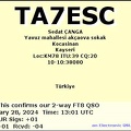 TA7ESC 20240228 1301 10M FT8