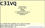 C31VQ 20230308 2250 60M FT8