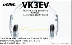 VK3EV 20230529 0713 10M FT8