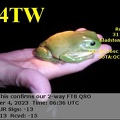 VK4TW 20231004 0636 15M FT8