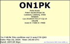 ON1PK 20260522 2030 20M FT8