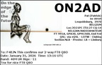 ON2AD 20260131 1316 40M FT8
