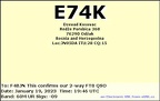 E74K 20230119 1946 60M FT8