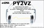 PY2VZ 20250617 1655 10M FT8