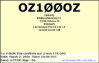 OZ100OZ 20260307 1536 17M FT8