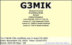 G3MIK 20251123 1003 20M FT8