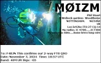 M0IZM 20241107 1857 40M FT8