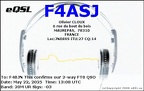 F4ASJ 20250522 1308 20M FT8