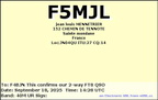F5MJL 20250918 1428 40M FT8