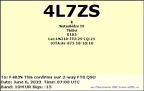 4L7ZS 20230606 0700 10M FT8