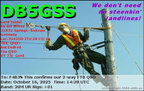 DB5GSS 20251016 1428 20M FT8