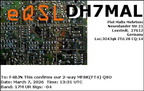 DH7MAL 20260307 1331 17M MFSK