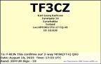 TF3CZ 20250818 1755 20M MFSK
