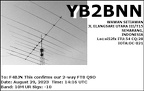 YB2BNN 20230829 1416 10M FT8