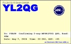 YL2QG 20240507 2230 40M MFSK