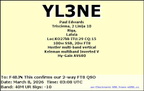YL3NE 20260308 0308 40M FT8