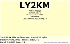 LY2KM 20230528 1852 10M FT8