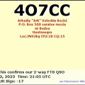 4O7CC 20230712 2105 40M FT8