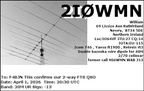2I0WMN 20260401 2030 20M FT8