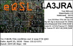 LA3JRA 20260425 1012 20M FT8