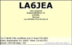 LA6JEA 20230927 1442 15M FT8