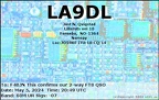 LA9DL 20240505 2049 60M FT8