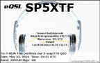 SP5XTF 20240522 1951 20M FT8