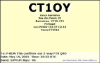 CT1OY 20250519 1522 10M FT8