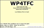 WP4TFC 20250711 0140 17M FT8