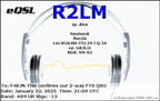 R2LM 20250122 2109 40M FT8