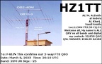 HZ1TT 20230308 2010 20M FT8