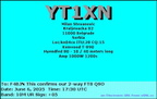 YT1XN 20250606 1730 10M FT8