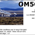 OM5CM 20231117 0527 60M FT8