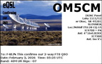 OM5CM 20260203 0525 40M FT8