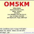 OM5KM 20231116 2145 60M FT8