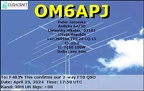 OM6APJ 20240423 1758 30M FT8