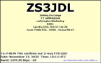 ZS3JDL 20251117 1014 10M FT8