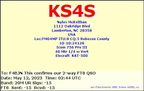 KS4S 20230512 0244 20M FT8 (36 visits) KS4S 20230512 0244 20M FT8