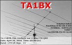 TA1BX 20230428 0939 17M FT8