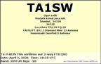 TA1SW 20260405 1810 20M FT8